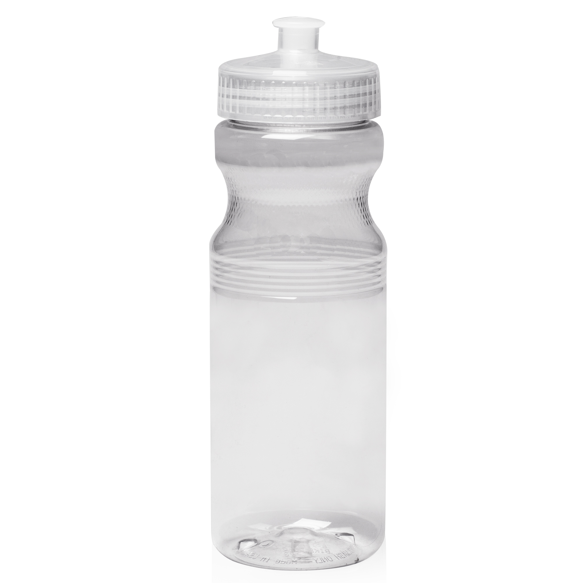 24 oz. Poly-Clear Bike Water Bottles