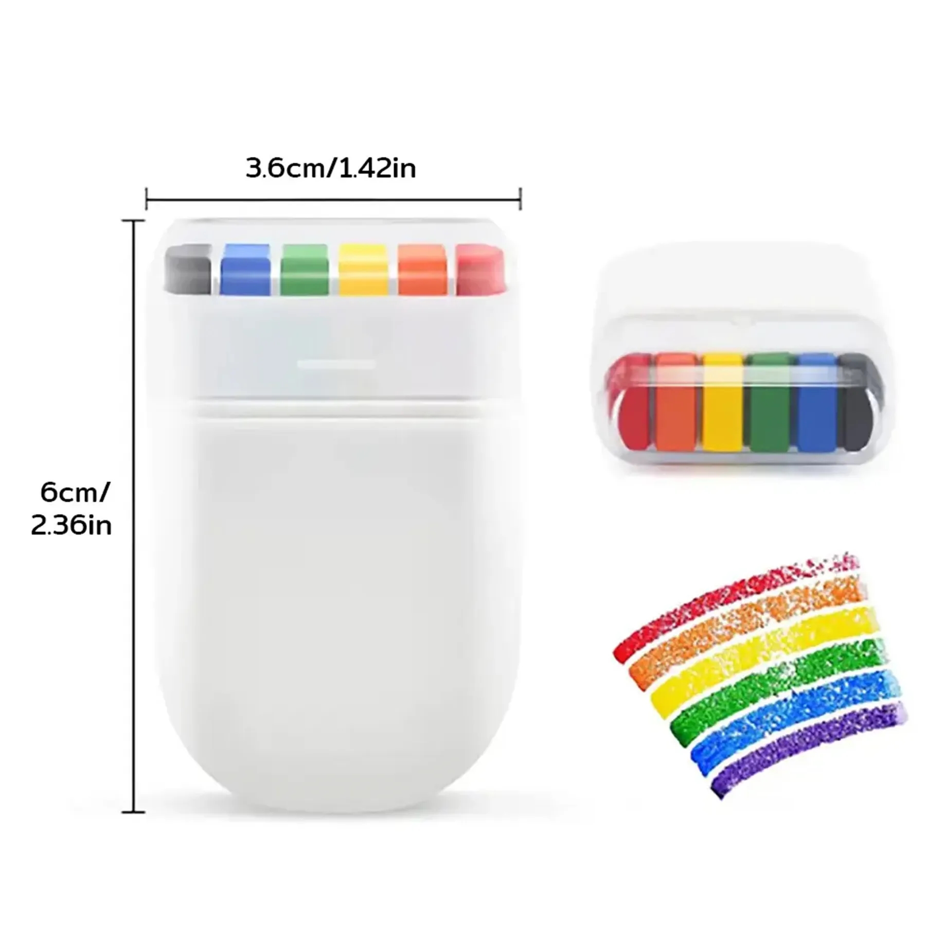 Rainbow Waterproof Makeup Face Painting Stick 1