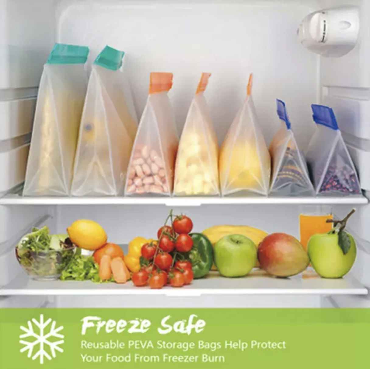 Reusable Food Storage Stand Bag 2