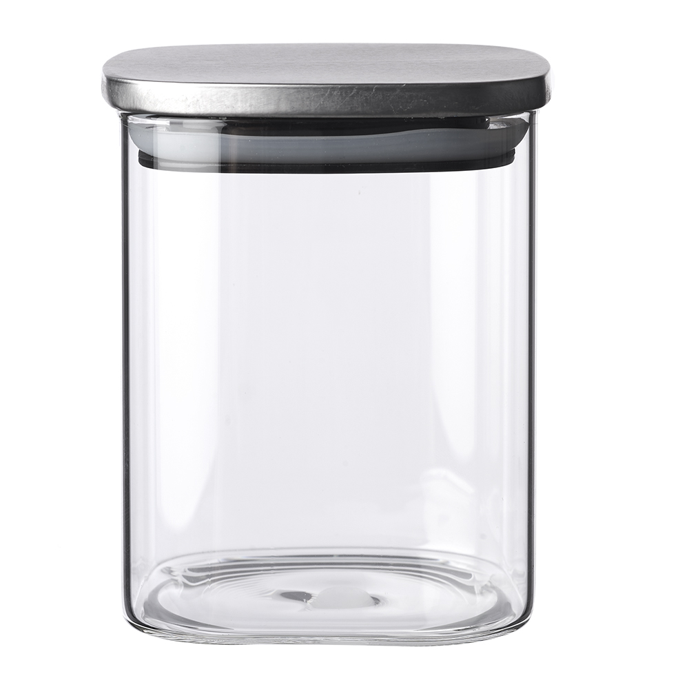 Branson 30 oz. Square Storage Jars