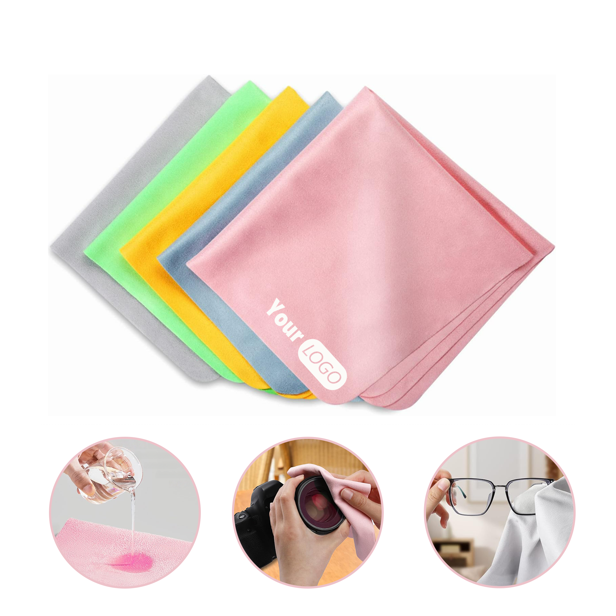 Microfiber Glasses Cleaning Cloth MOQ50 7