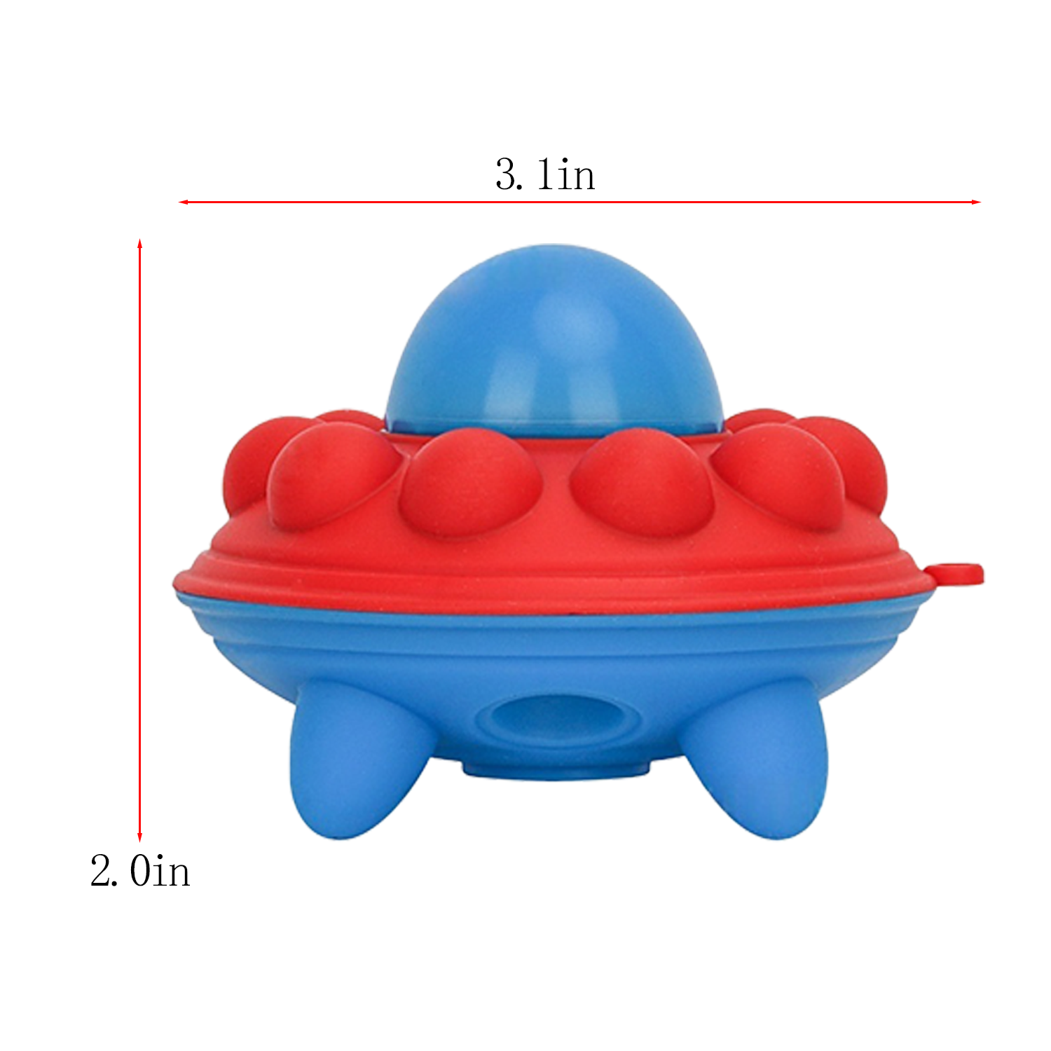 Silicone UFO Pop Stress Relief Fidget Toy 5