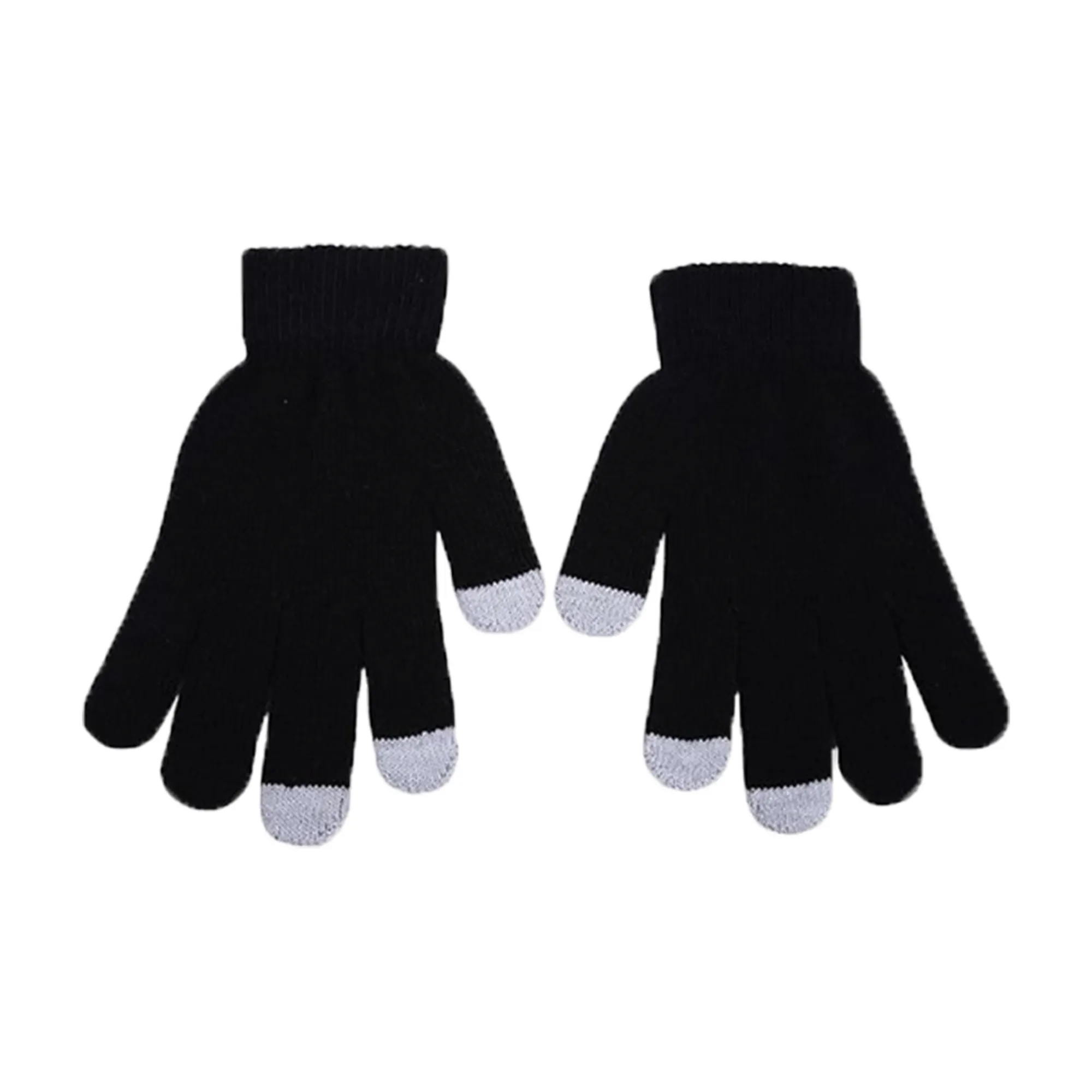 Warm Knitted Touchscreen Gloves 2