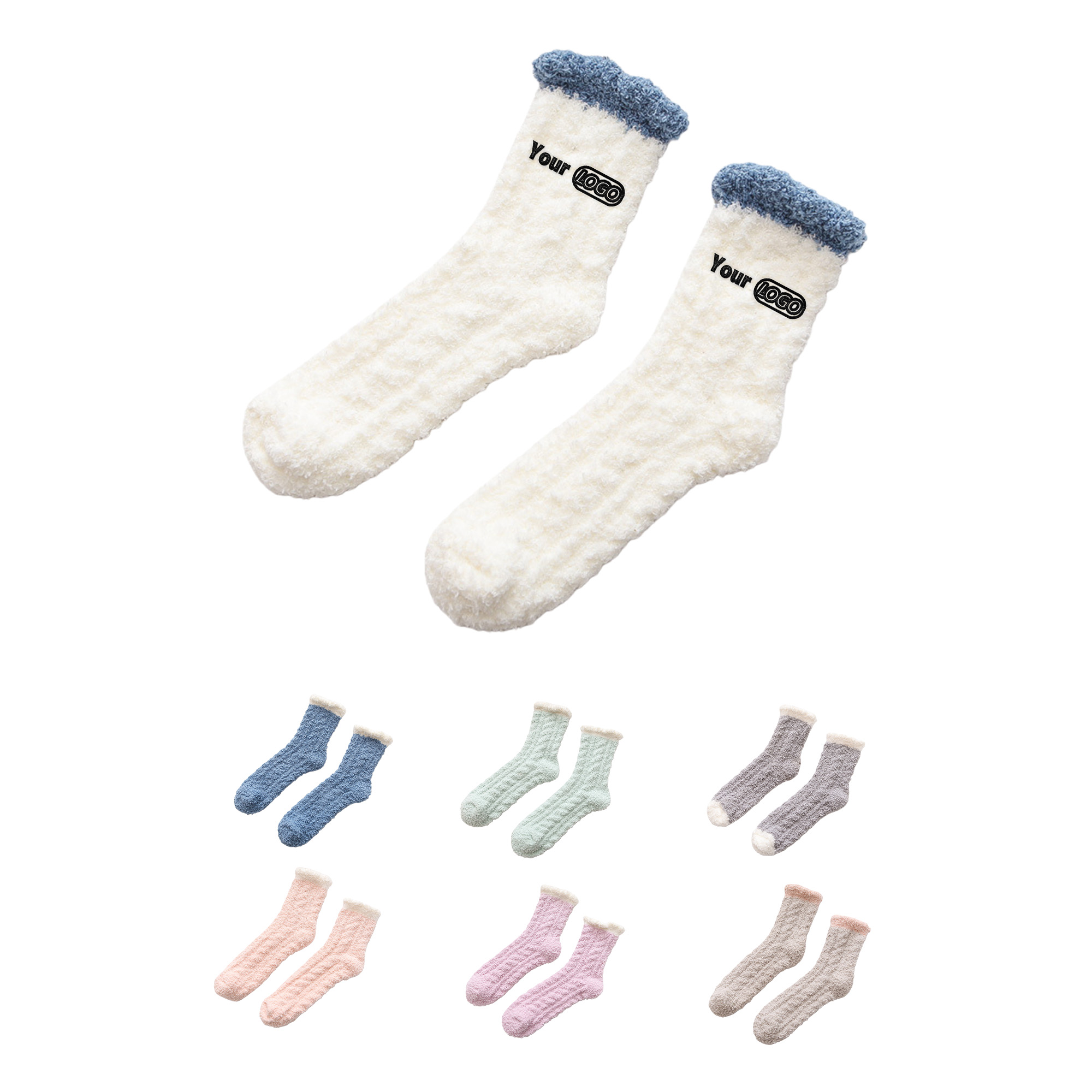 Personalized Fluffy Warm Socks 2