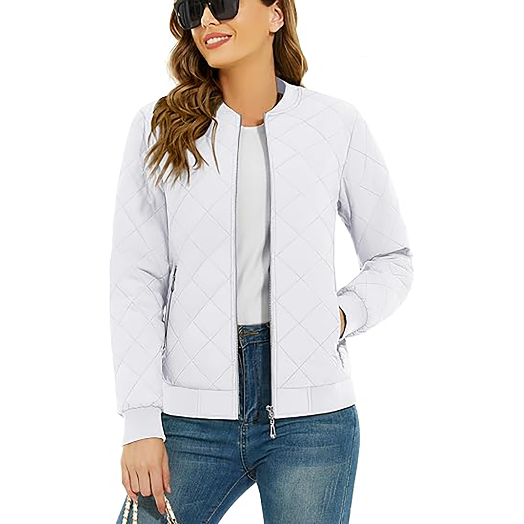 Women's Lightweight Bomber Jacket 4
