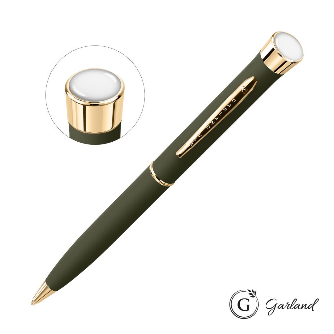 Garland® Freedom Custom Ballpoint Pen - Gold Accent 5