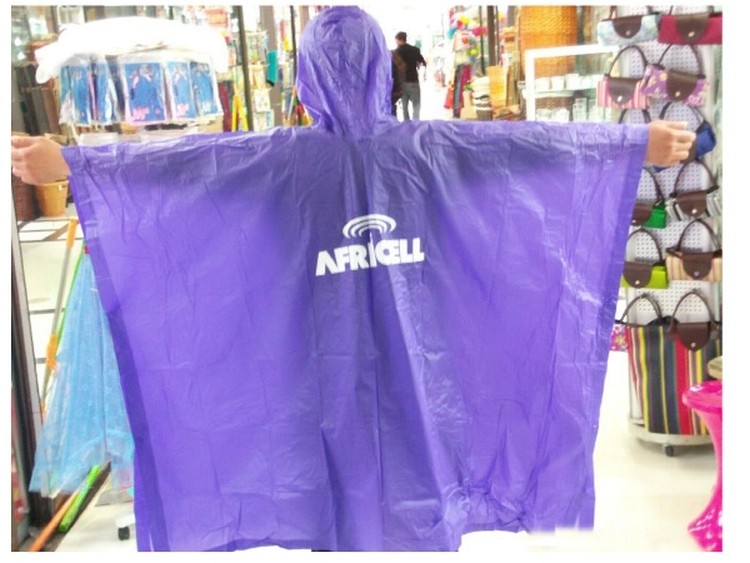 Disposable PE Rain Poncho 2