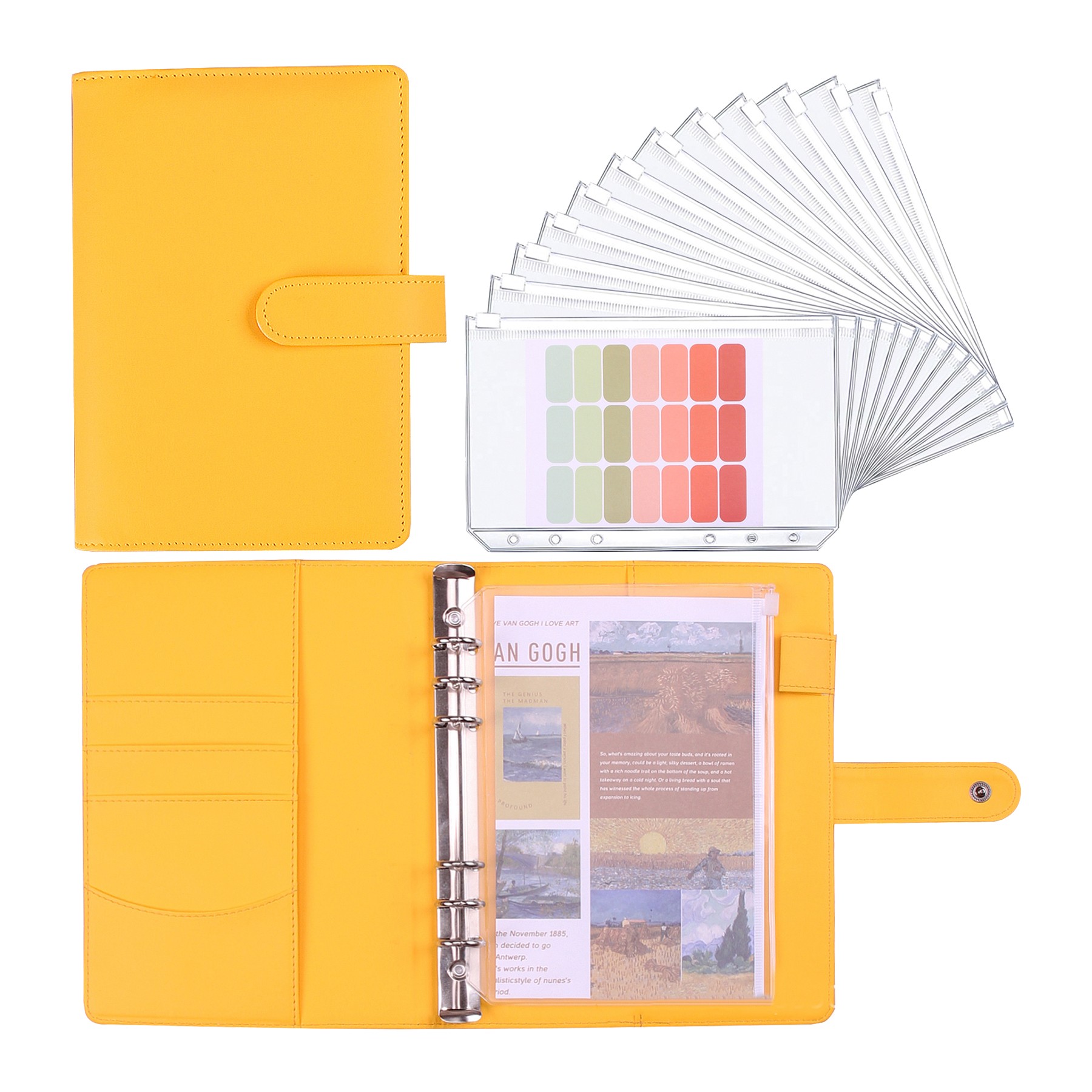 A5 Pu Loose-Leaf Notebook 2