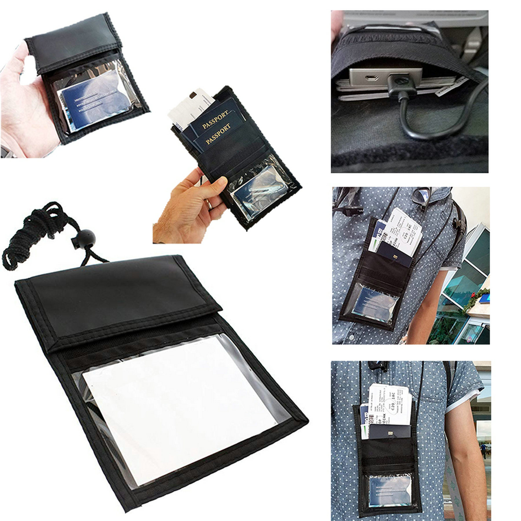 Polyester Trade Show Badge Holder 1