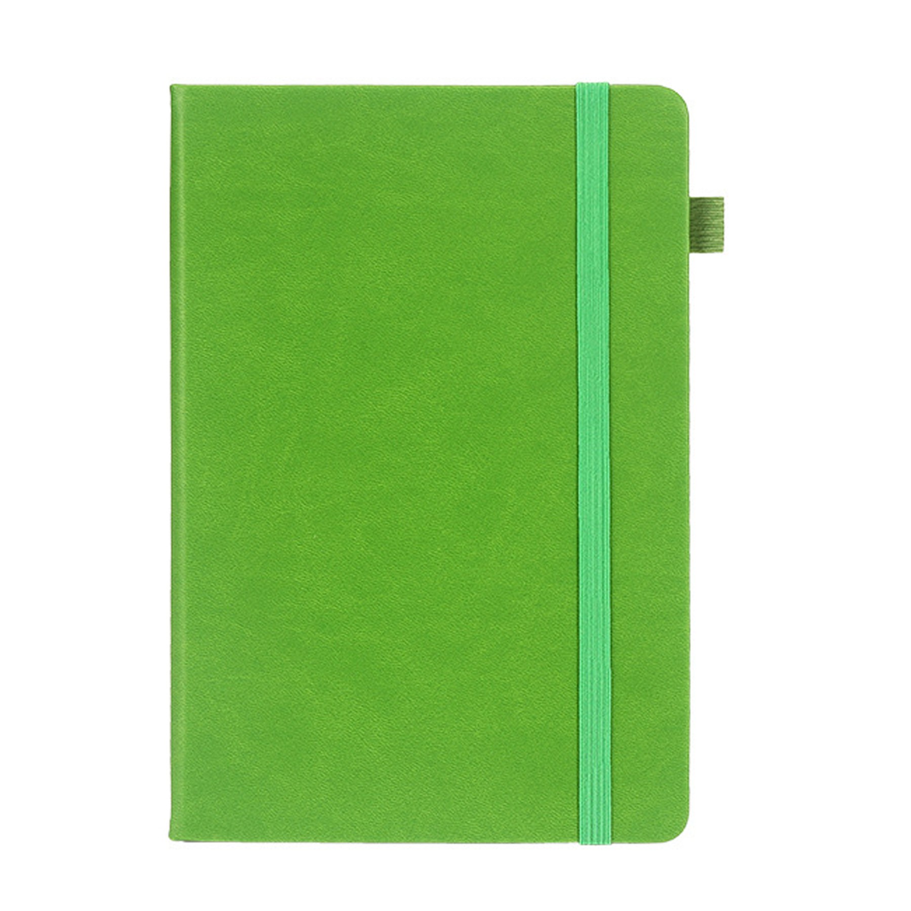 Recycled Hardcover A6 Leather Journal w/Pen Loop 6