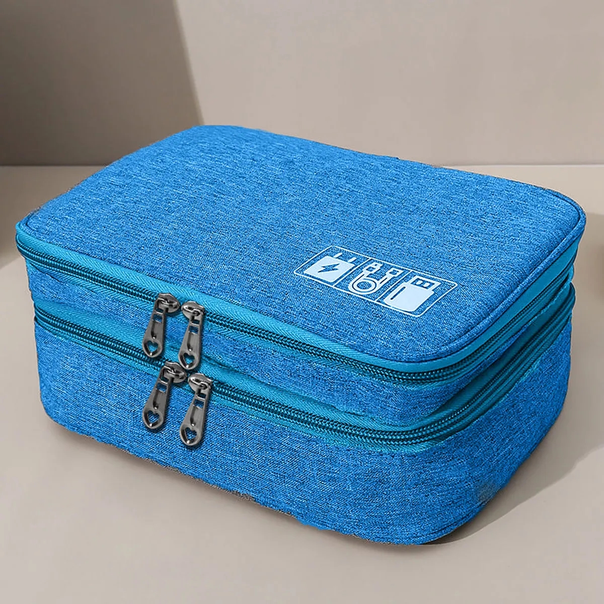 Water Resistant Electronics Organizer Travel Case 5