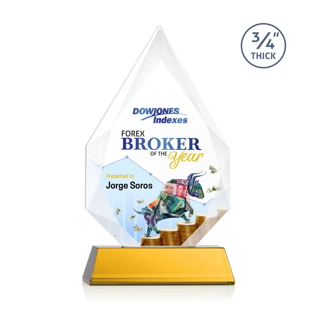 Hawthorne VividPrint™ Award on Newhaven - Amber 3