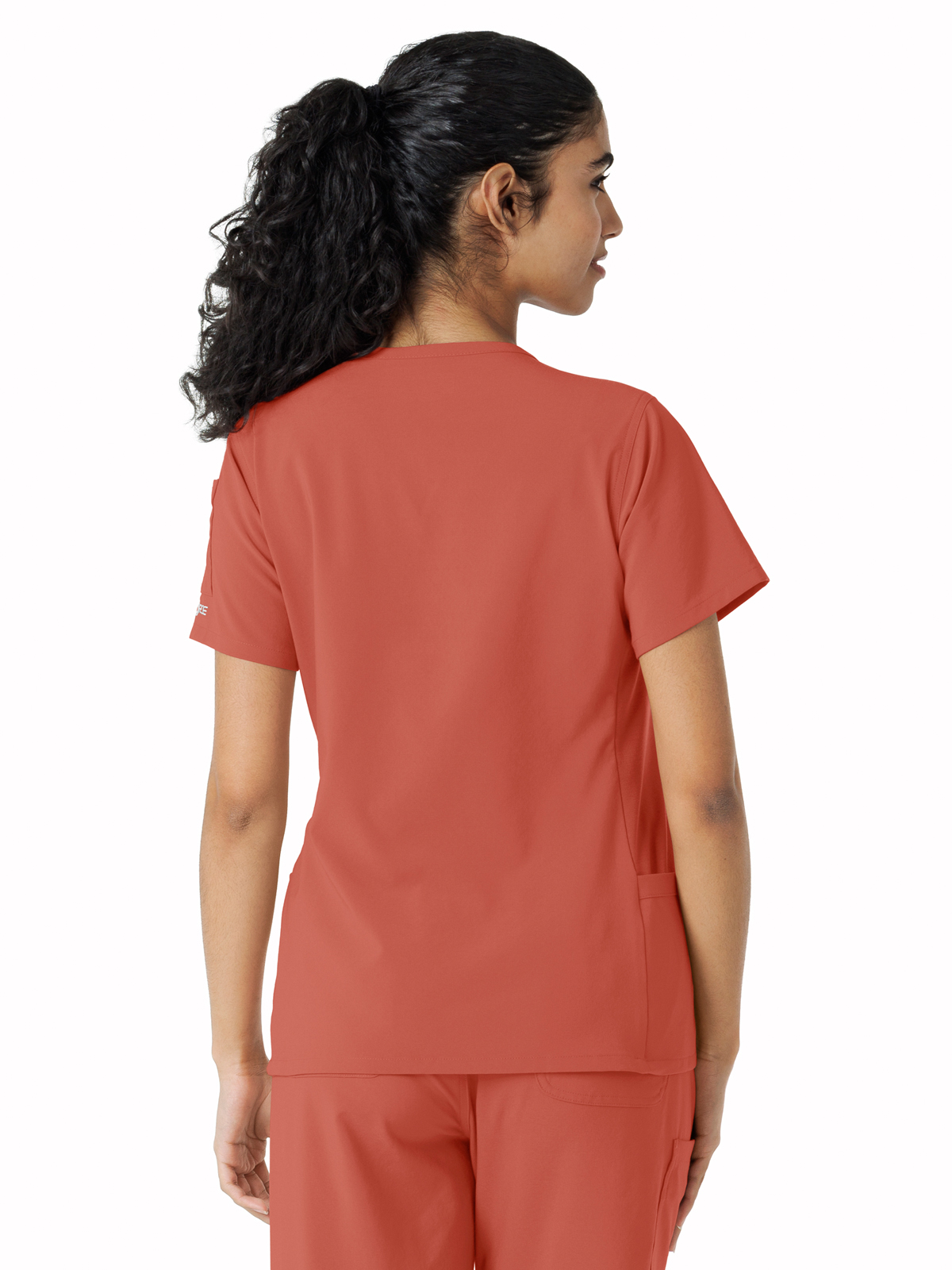 Carhartt Scrubs - Force Essentials - Women's Knit Panel Top 60