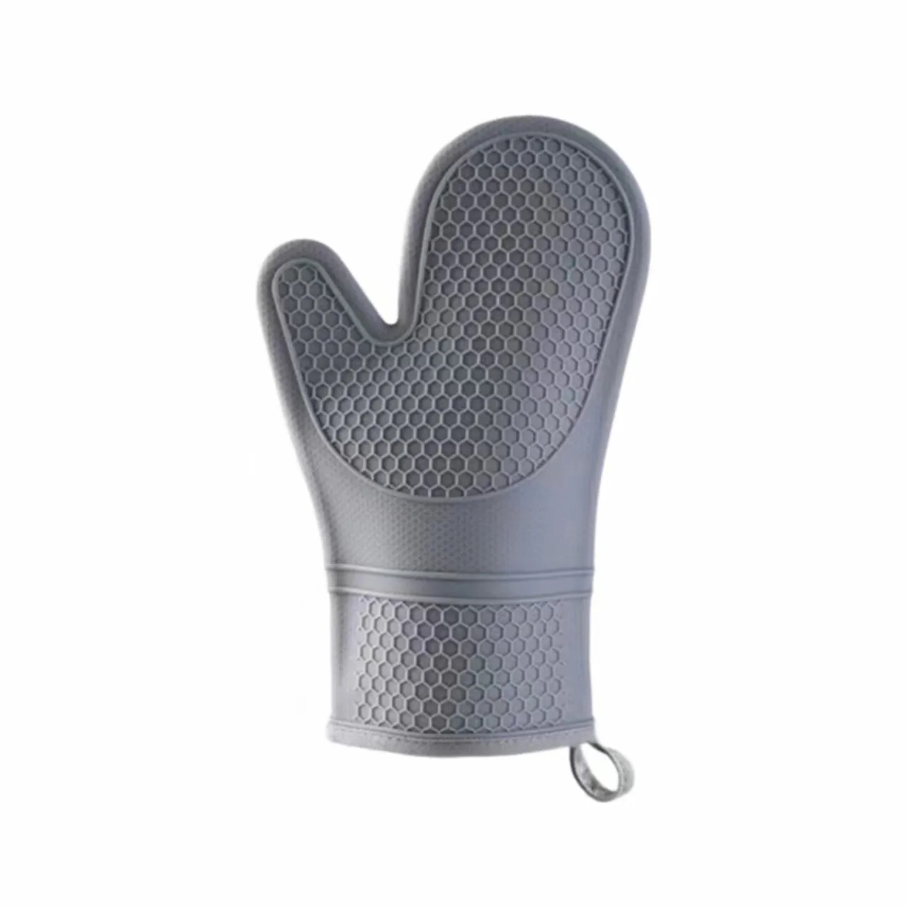 Silicone Honeycomb Heat Resistant Oven Mitt 2