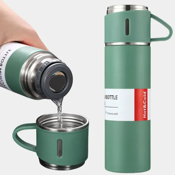 Corporate Business Vacuum Flask Mug Set 4