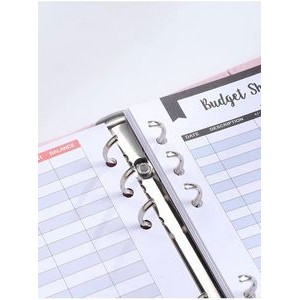 6 Ring A6 PU Leather Notebooks 3