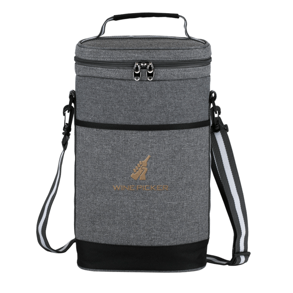 Paso Robles Wine Bottle Cooler Bag, custom cooler bag with logo imprint 7