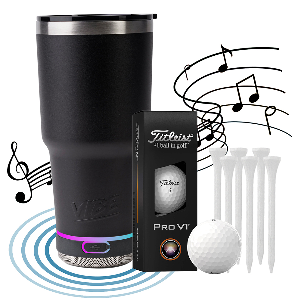 Vibe Speaker Tumbler Golf Kit 5