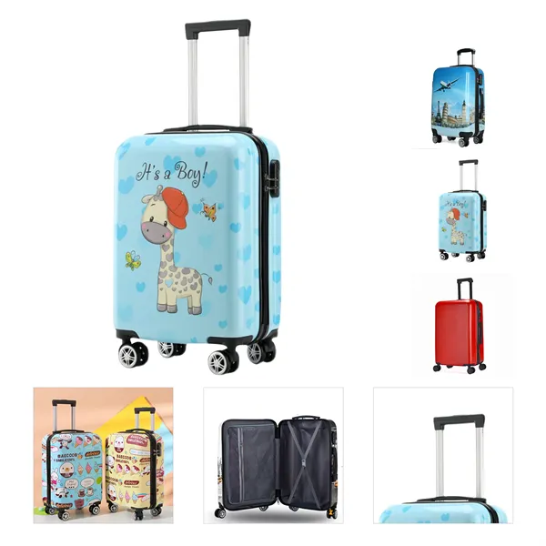 20" Full Color Custom Travel Carry On Luggage