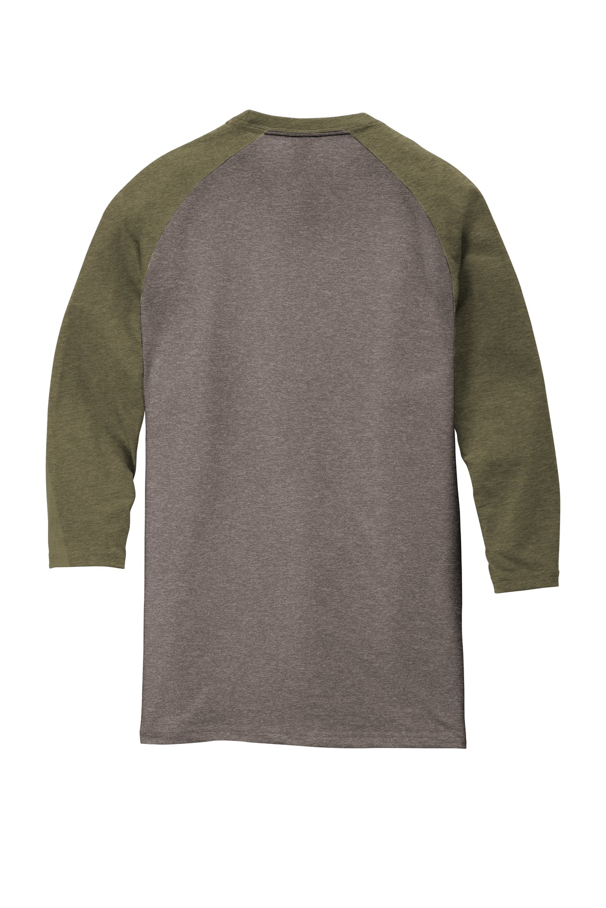 District Perfect Tri 3/4-Sleeve Raglan. DM136 43