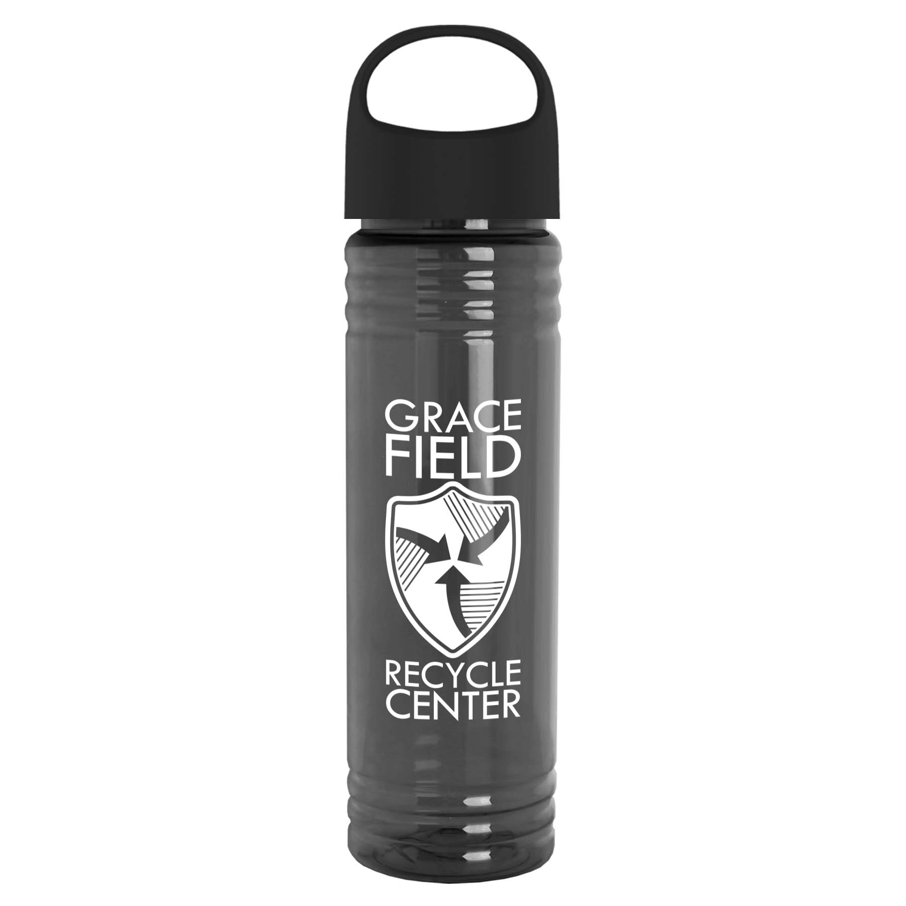 24 oz. Slim Fit UpCycle RPET Bottles with Oval Crest 3