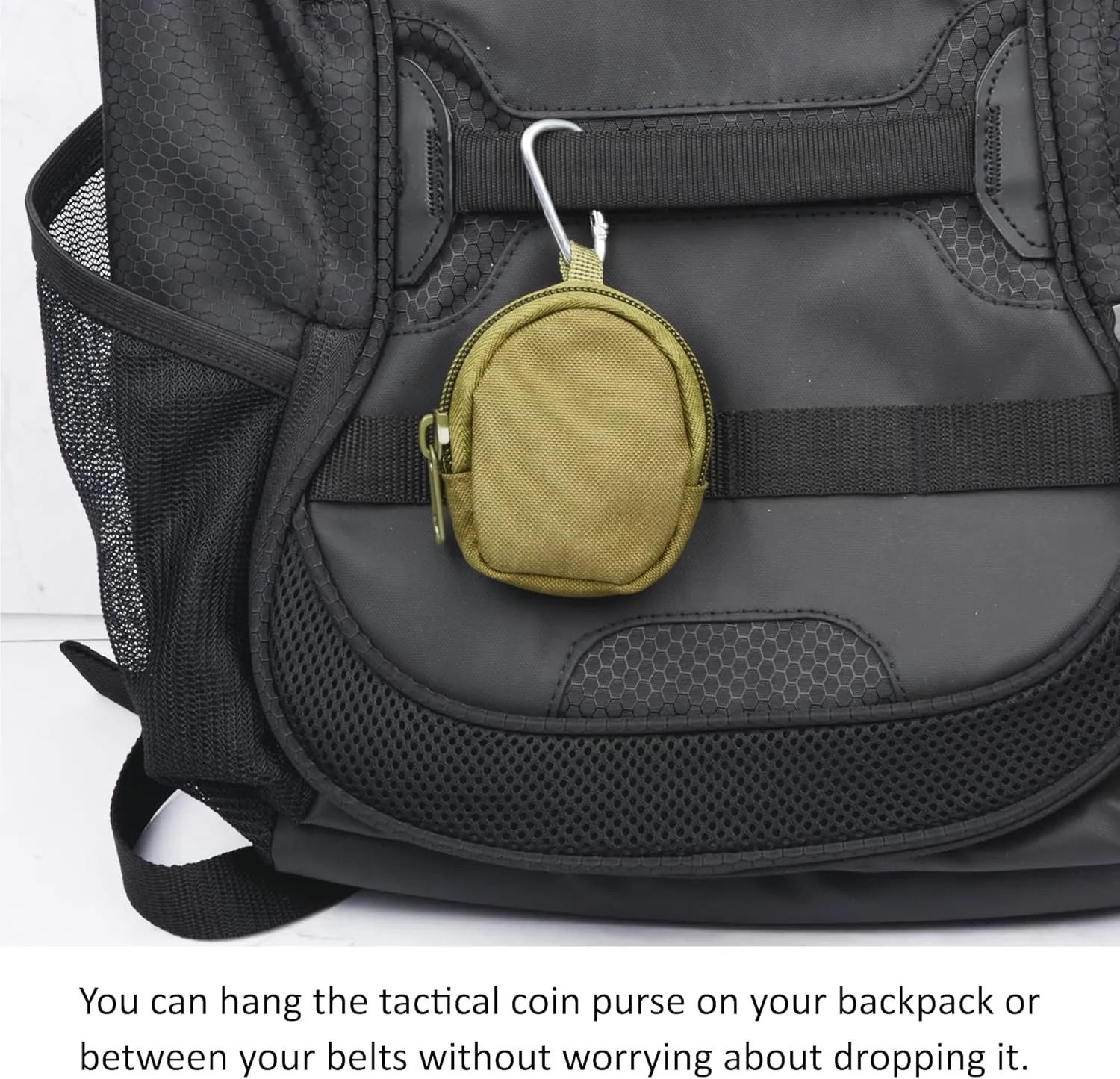 Tactical Coin Purse With Keychain 2