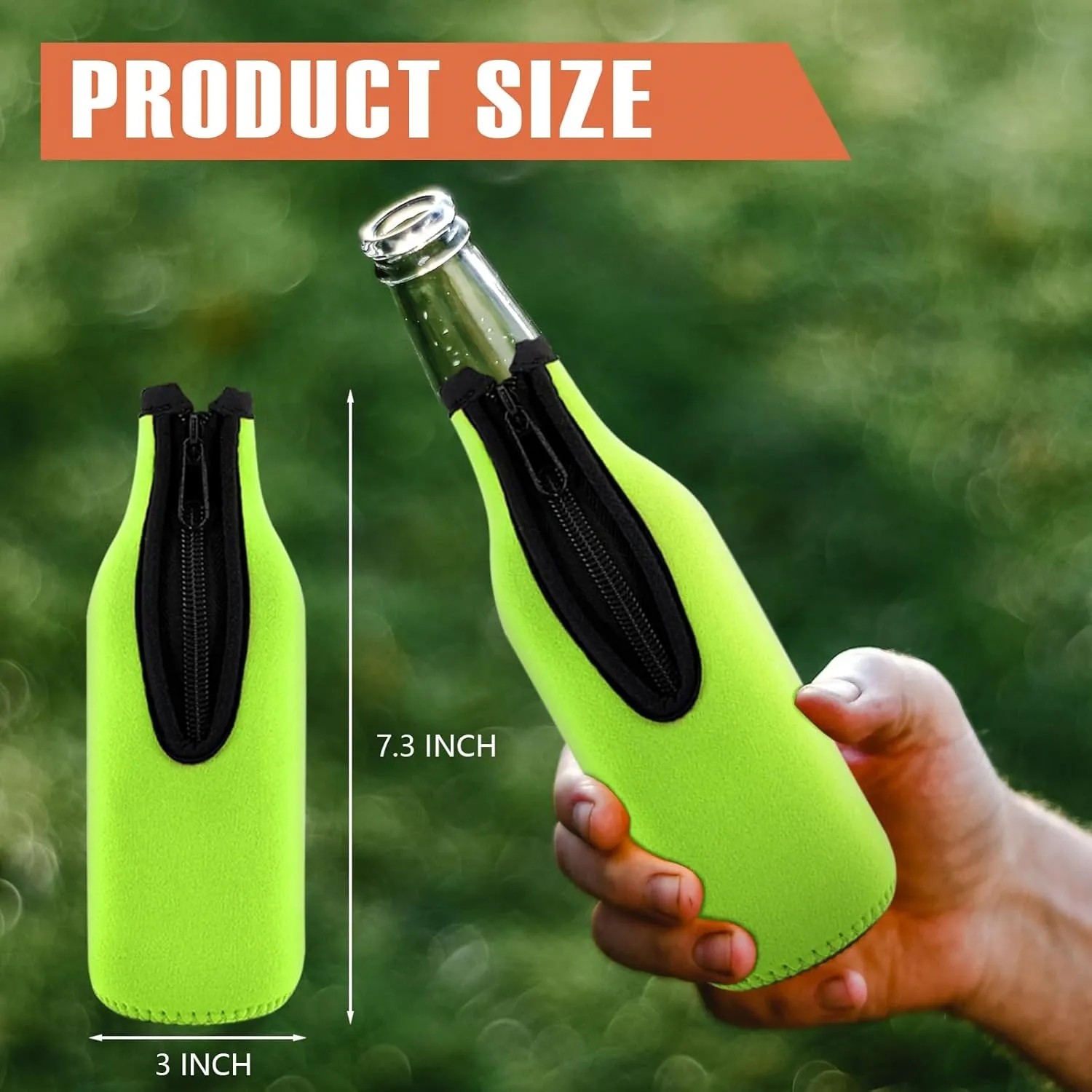 Neoprene Waterproof Insulated Beer Bottle Sleeve 4
