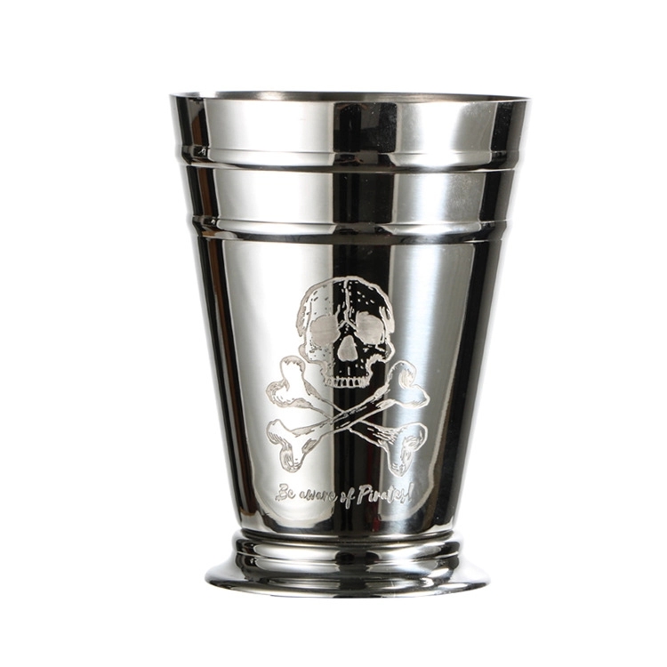 Custom 13 oz Stainless Steel Julep Cup 7