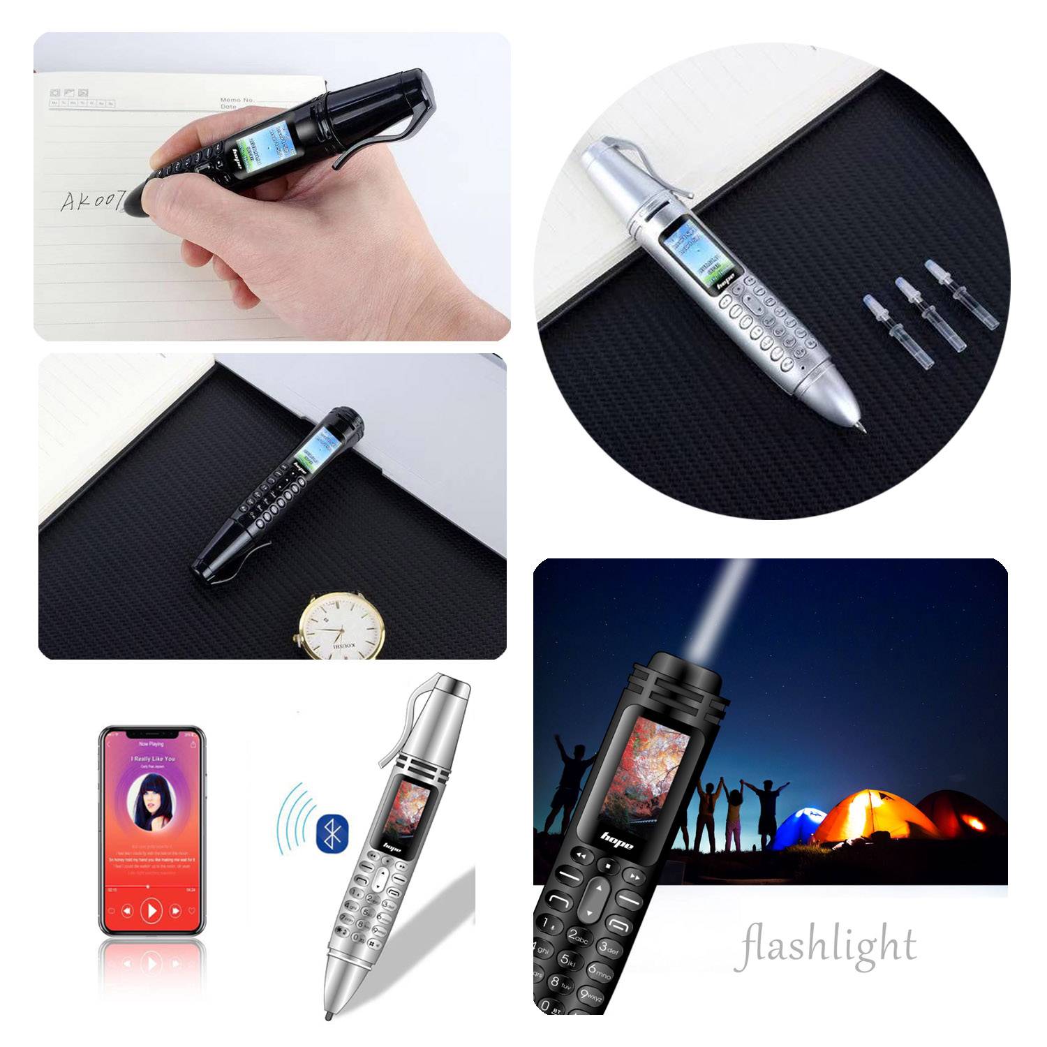 Creative Pen Mini Keyboard Phone Tool 2