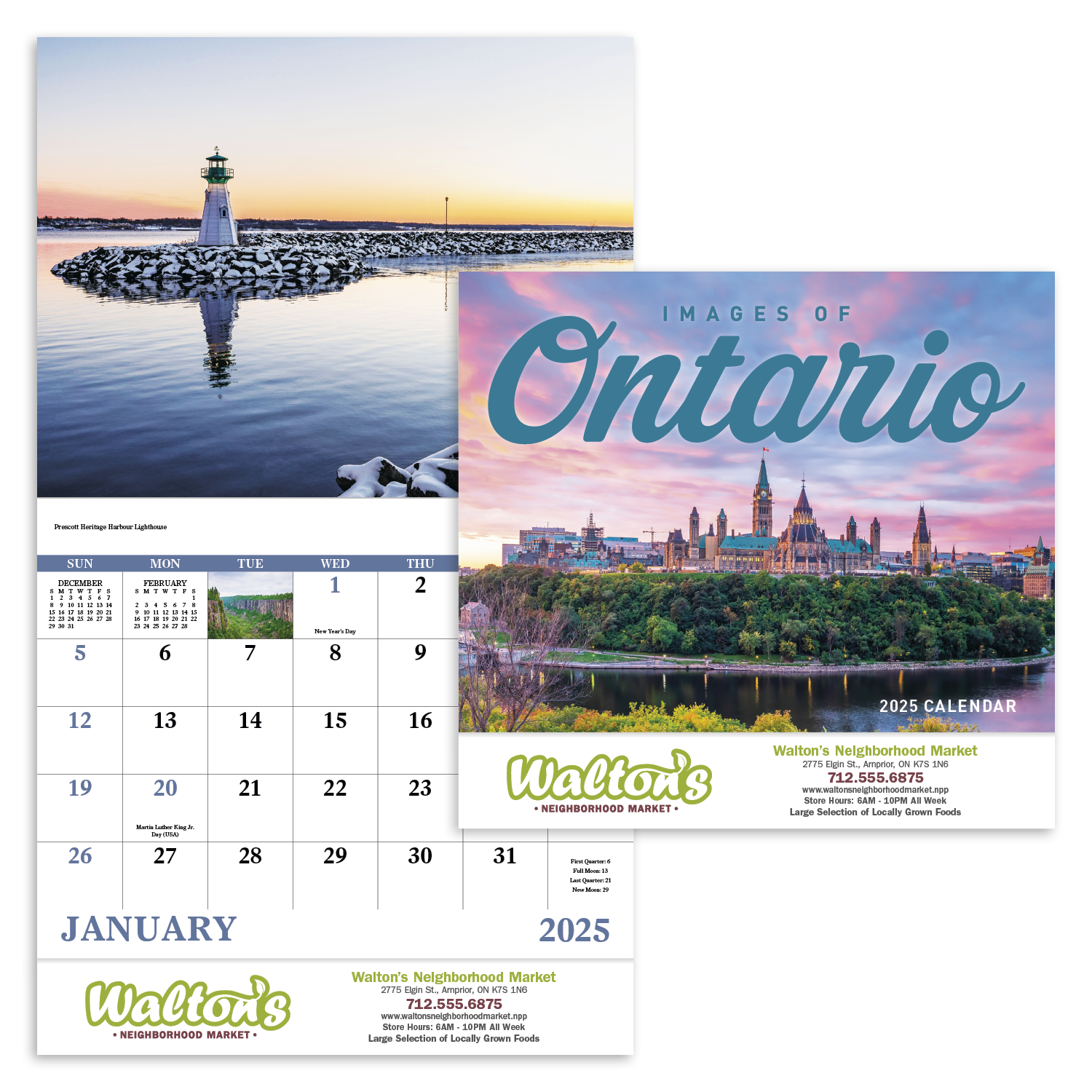 Good Value™ Images of Ontario - Stapled Calendar 2