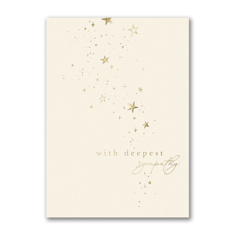 In the Stars Sympathy Card 1