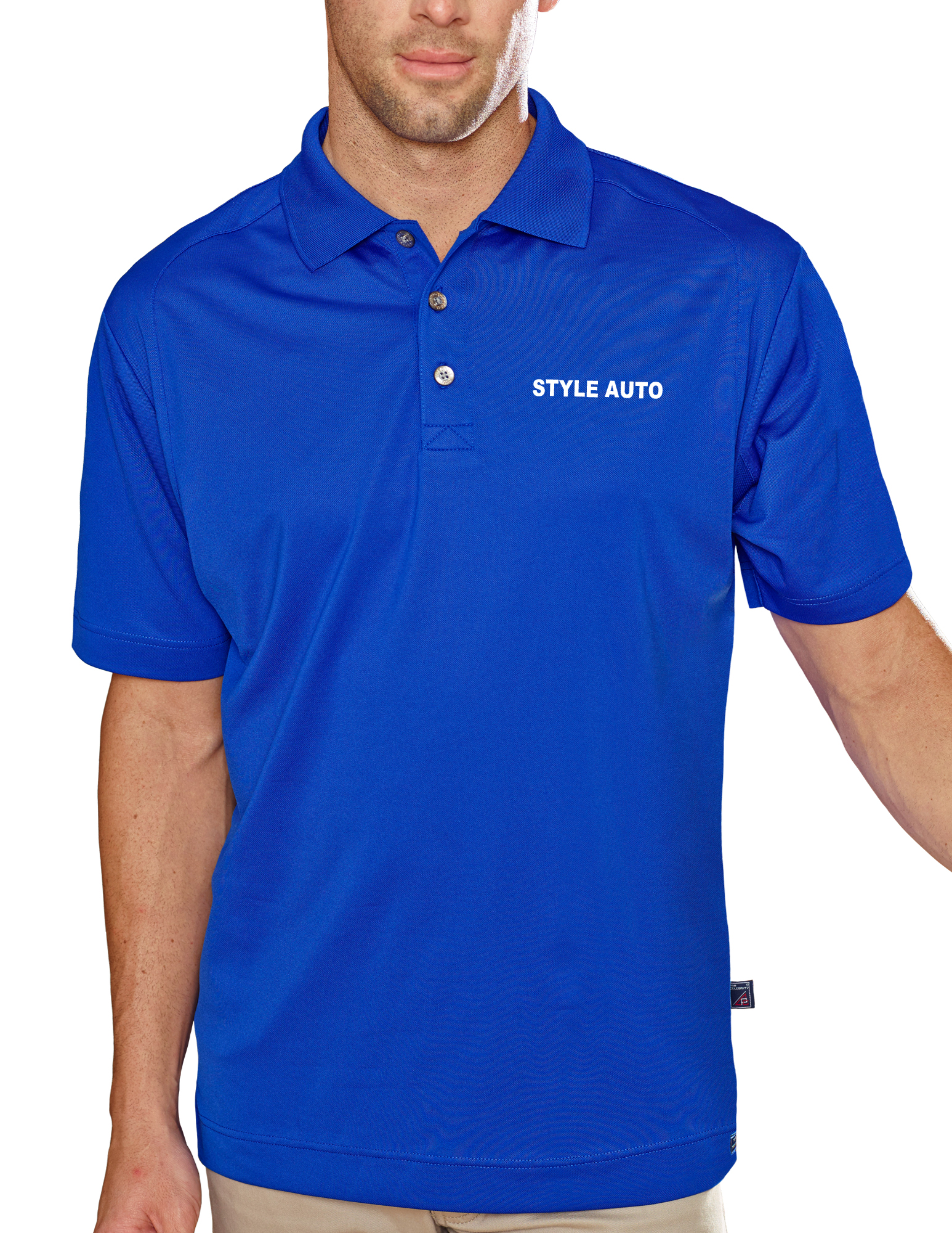 Men's Style-Auto Hybrid Cooler Polo Shirt 5