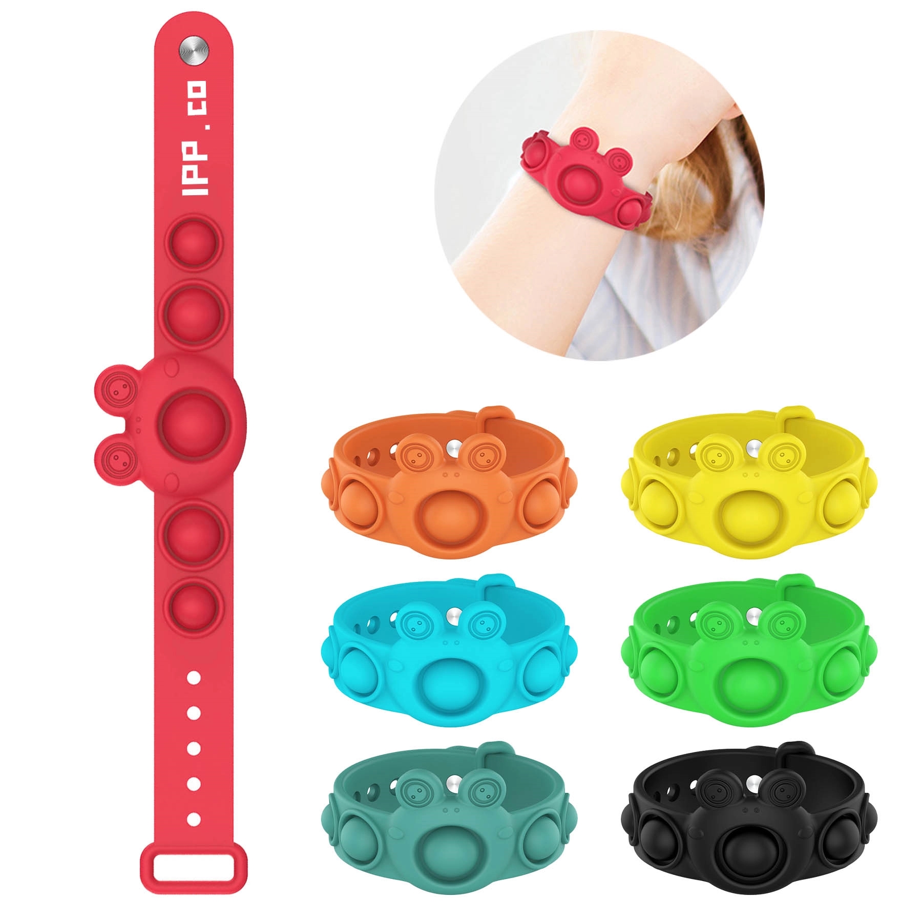 Stress Relief Wristband Fidget Toy Portable Sensory Bracelet 1
