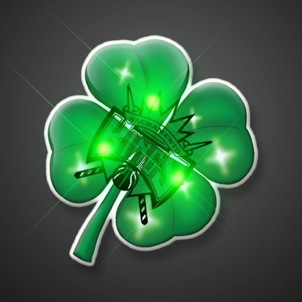 Flashing 4 Leaf Clover Blinkies 4