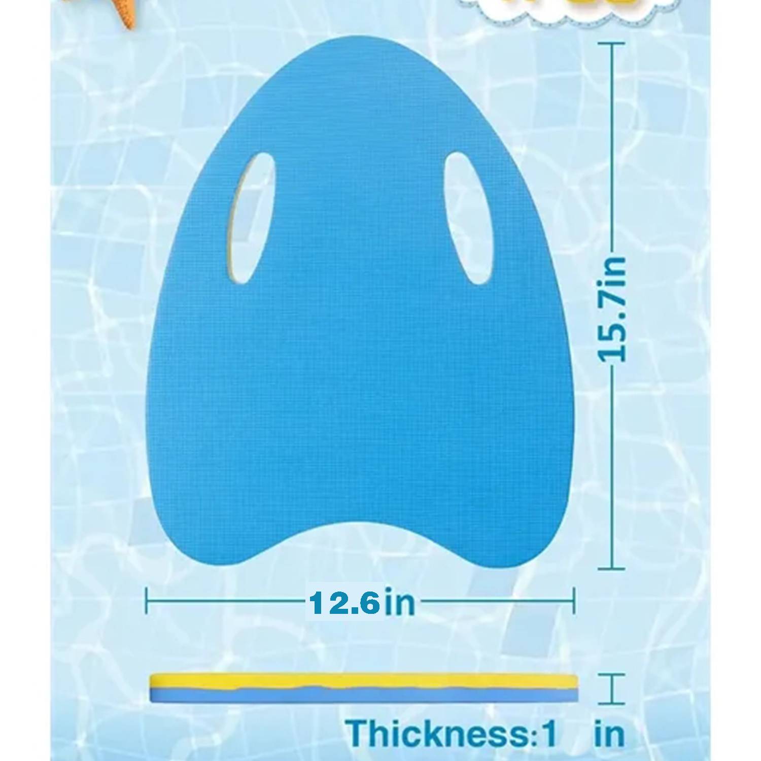 A-Shape Thickened Multi-Layer EVA Custom Floating Board 5