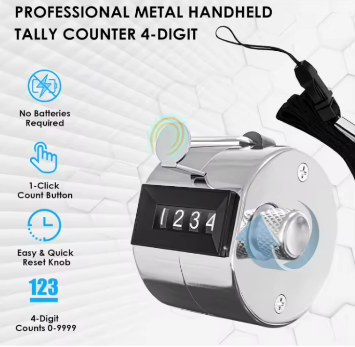 Metal Handheld Tally Counter 1