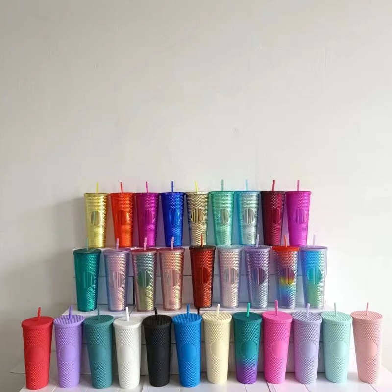 Tumblers with Lid and Straw 2
