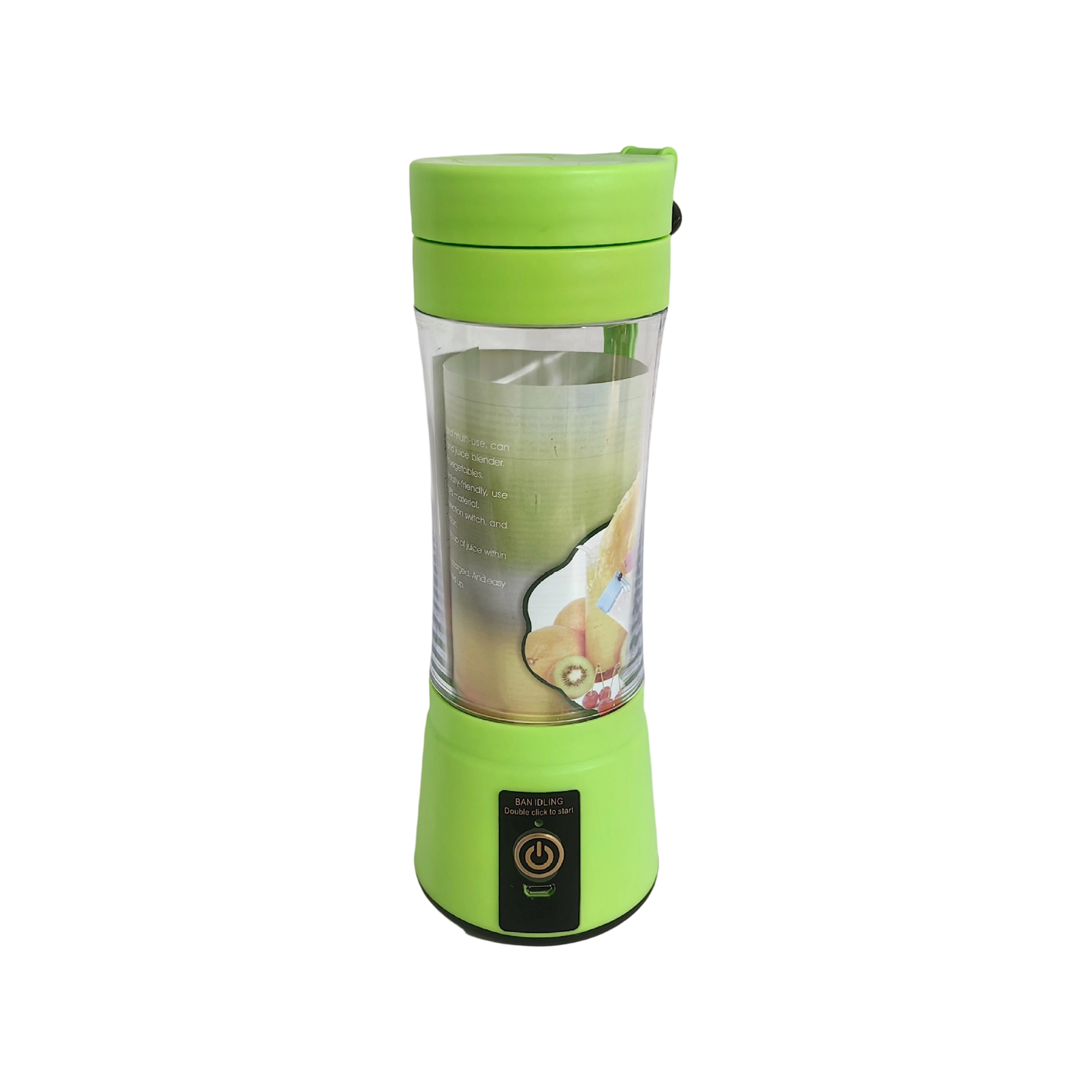 Portable Personal Blender Bottle 9.2" x 3.1" Rechargeable 4