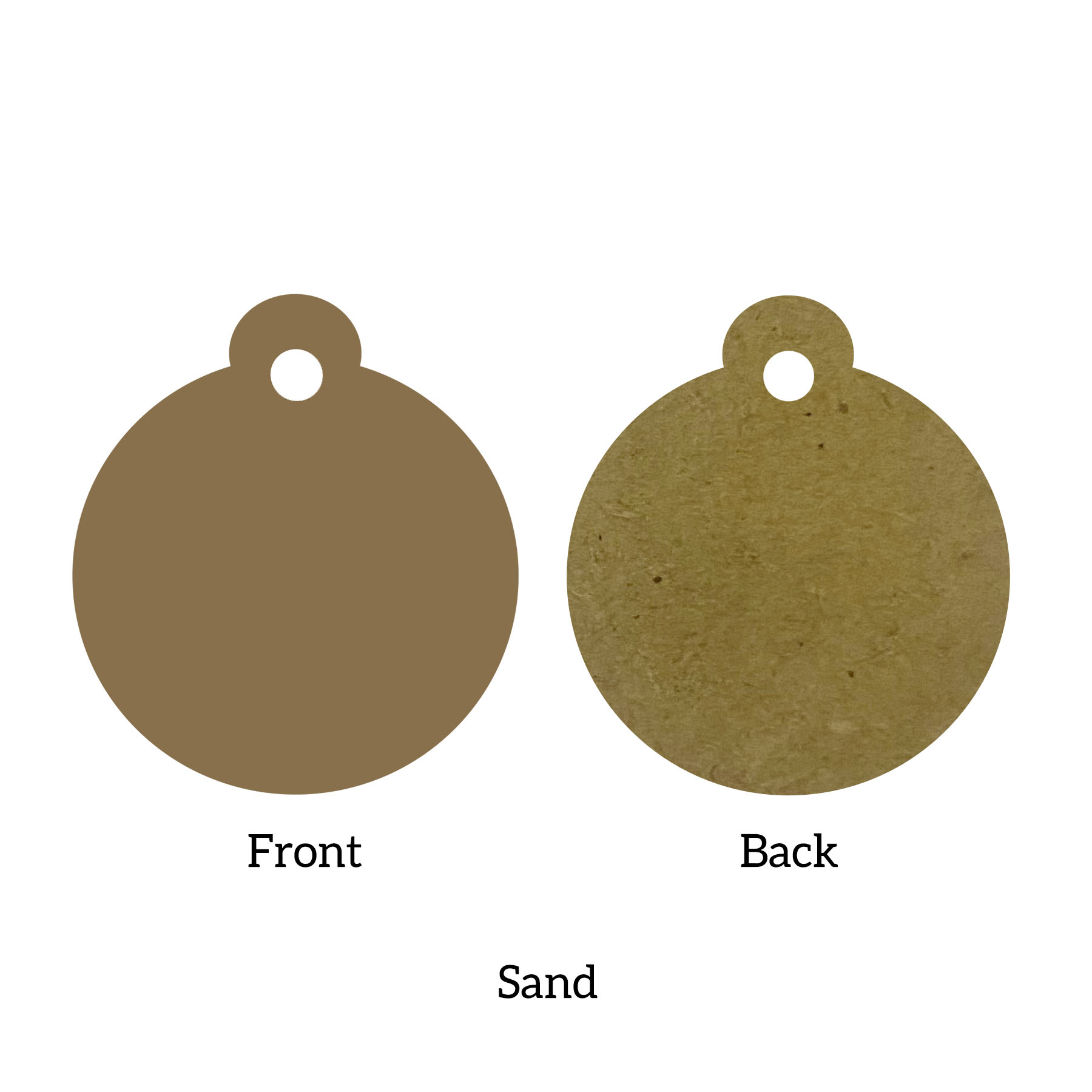 Free Shipping Solid Color Christmas Ornament - Round 23