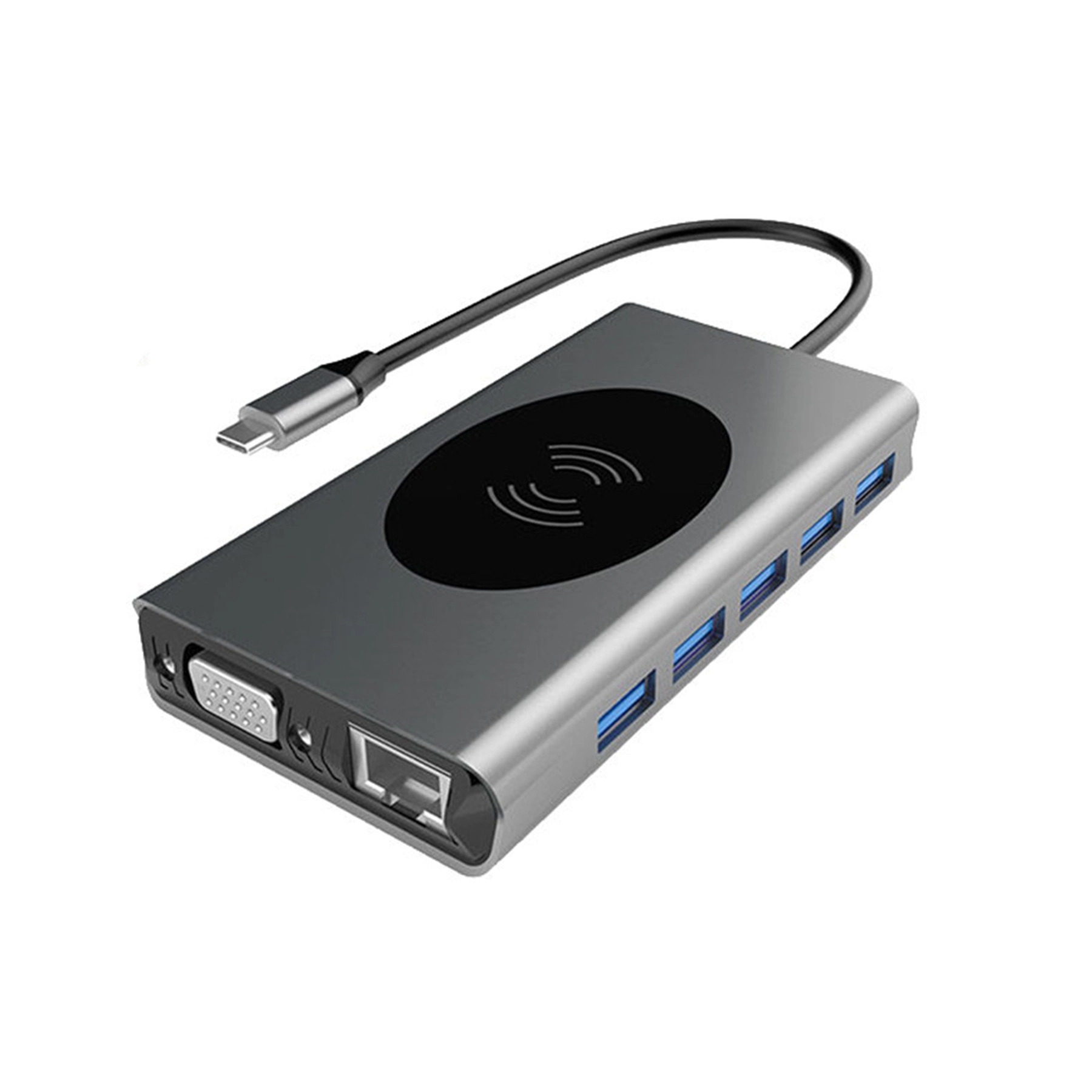 Wireless Charging Station Adapter 14 in 1 3