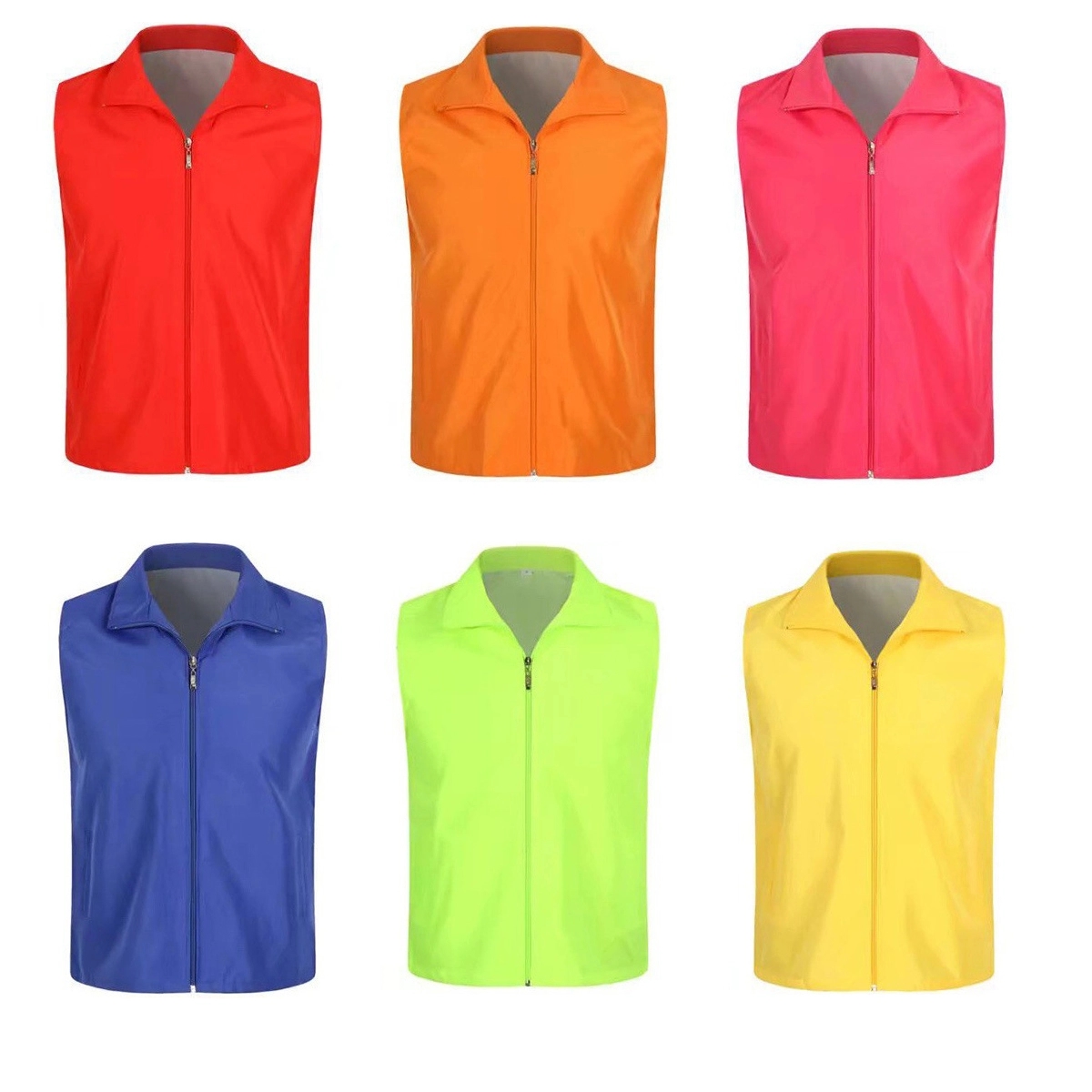 Custom Polyester Sleeveless Work Volunteer Vest 10