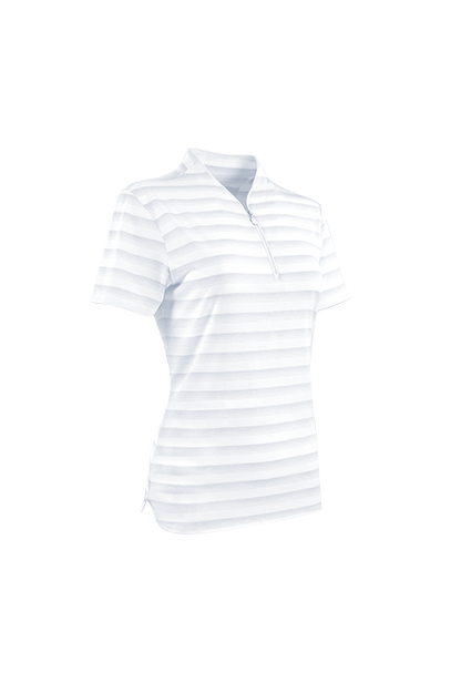 Women's Greg Norman LAB Stripe Polo 24