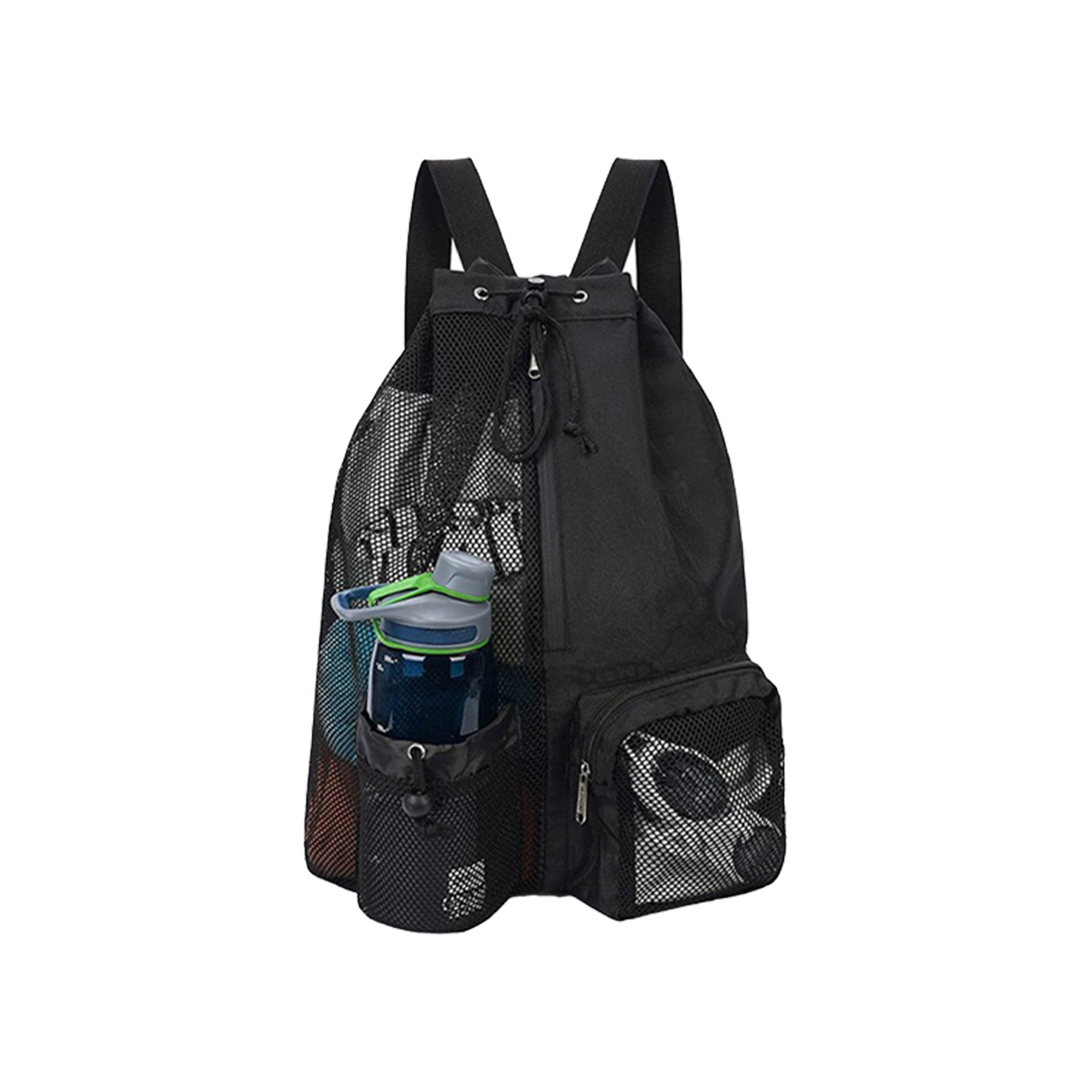 Nylon Breathable Mesh Gym And Beach Backpack 5