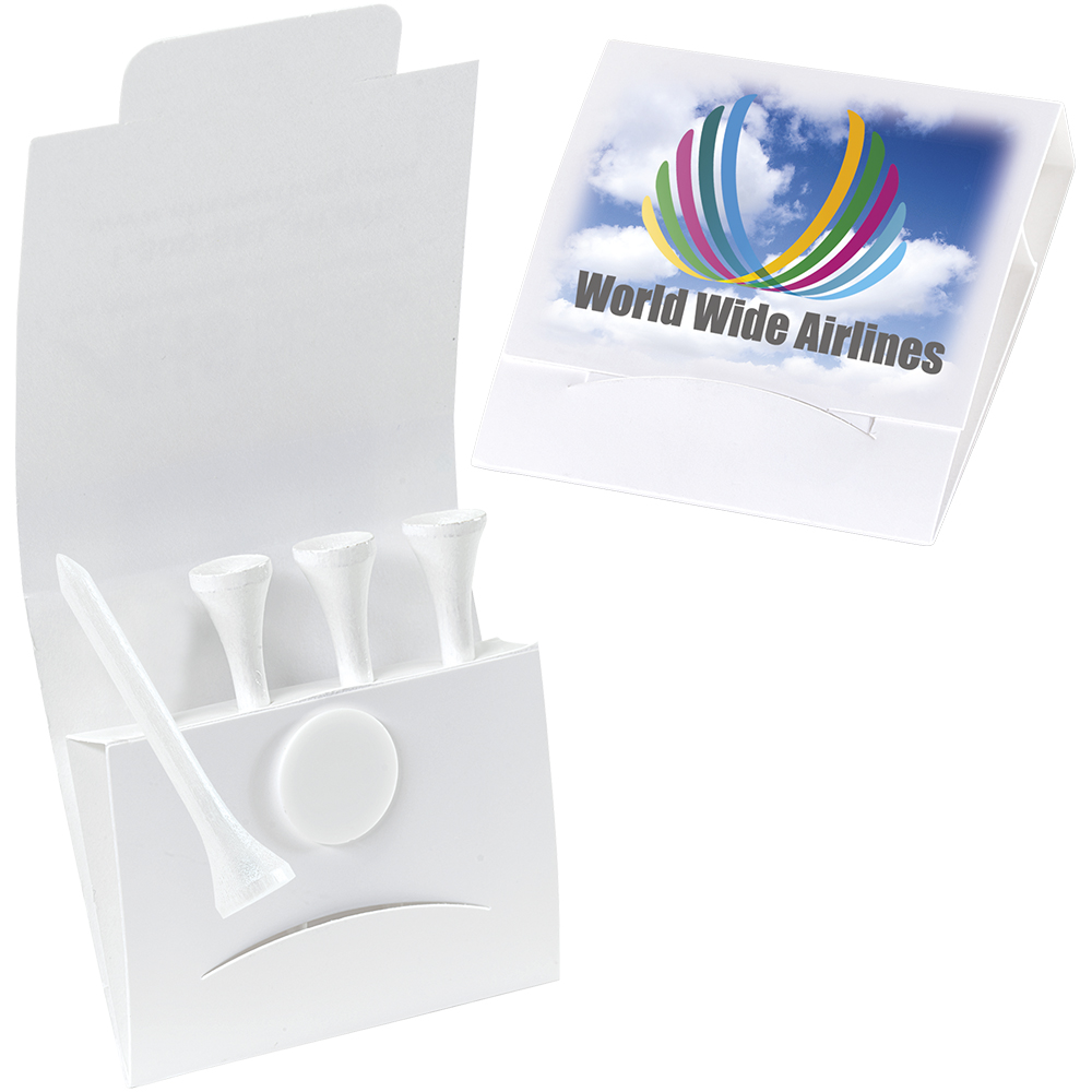 4-1 Golf Tee Packet - Value Pak – 2-1/8 tees 1