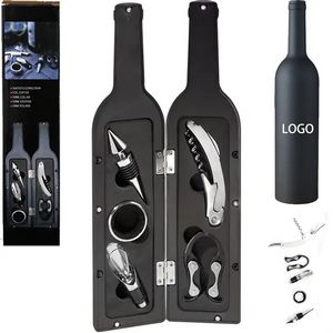 5-Piece Wine Bottle Corkscrew & Accessory Set 8