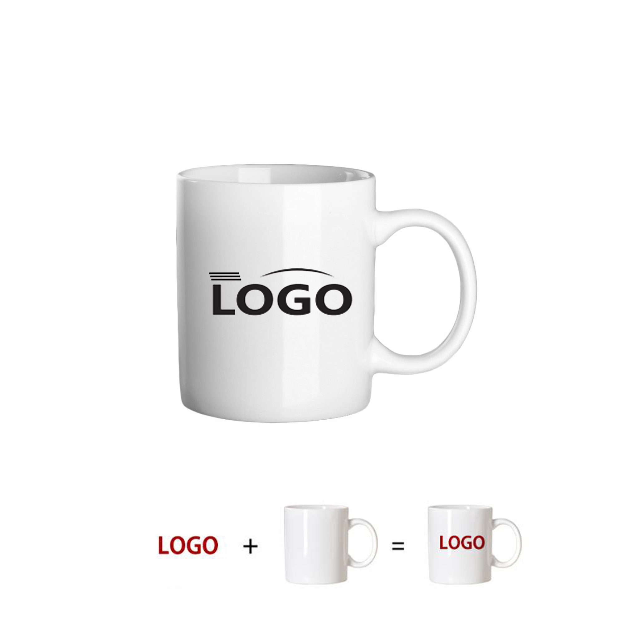 11 OZ Full Color Printed Ceramic Mug 2