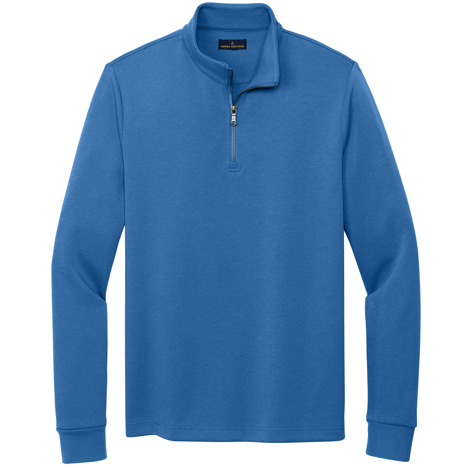 Brooks Brothers® Men's Double-Knit 1/4-Zip Pullover, custom hoodie or sweatshirt with logo imprint 4