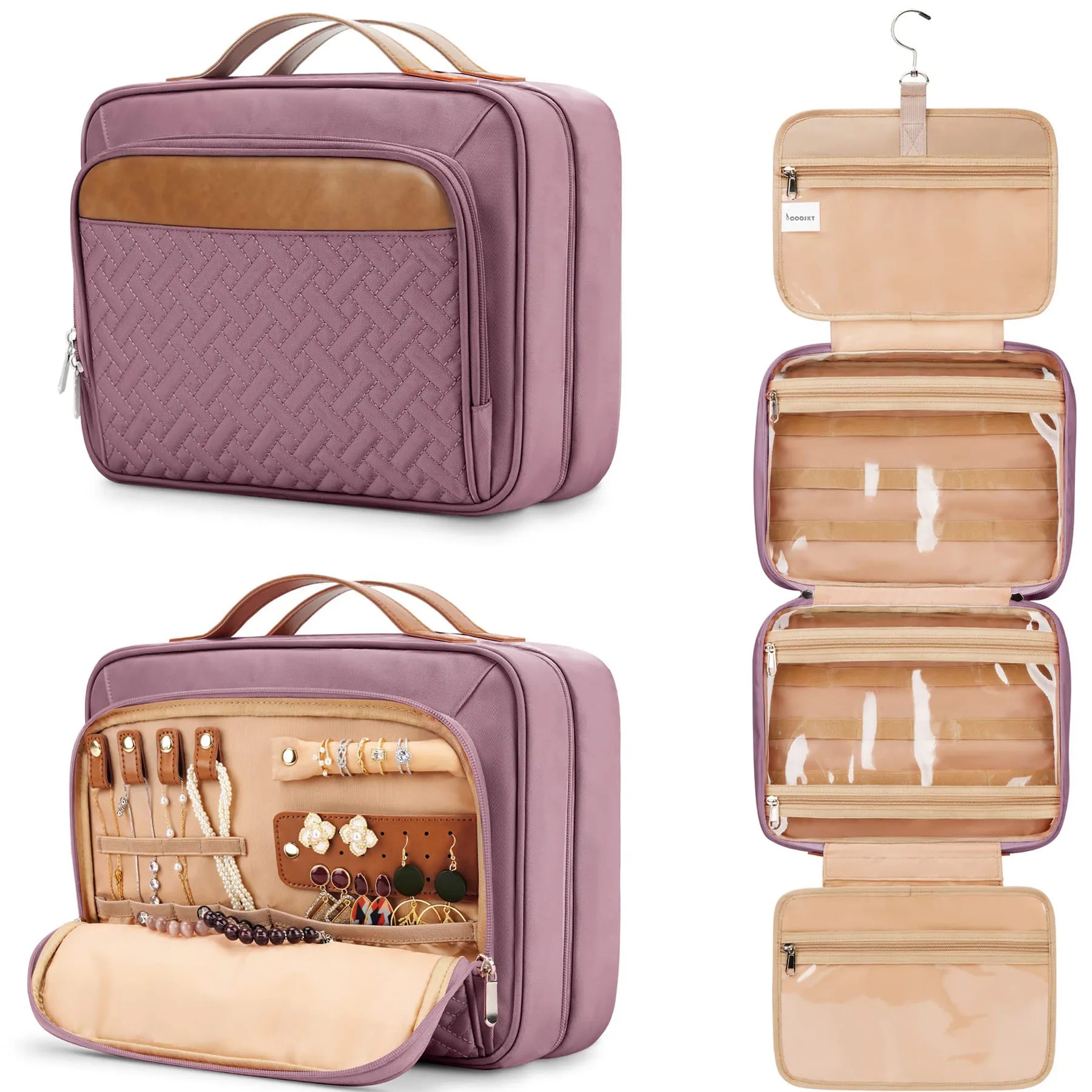 Travel Hanging Toiletry Bag 5