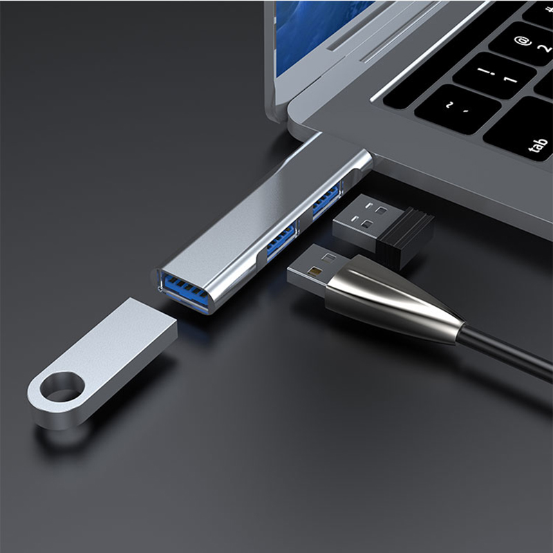 Compact Type C Hub With Three USB 3.0 Ports 2