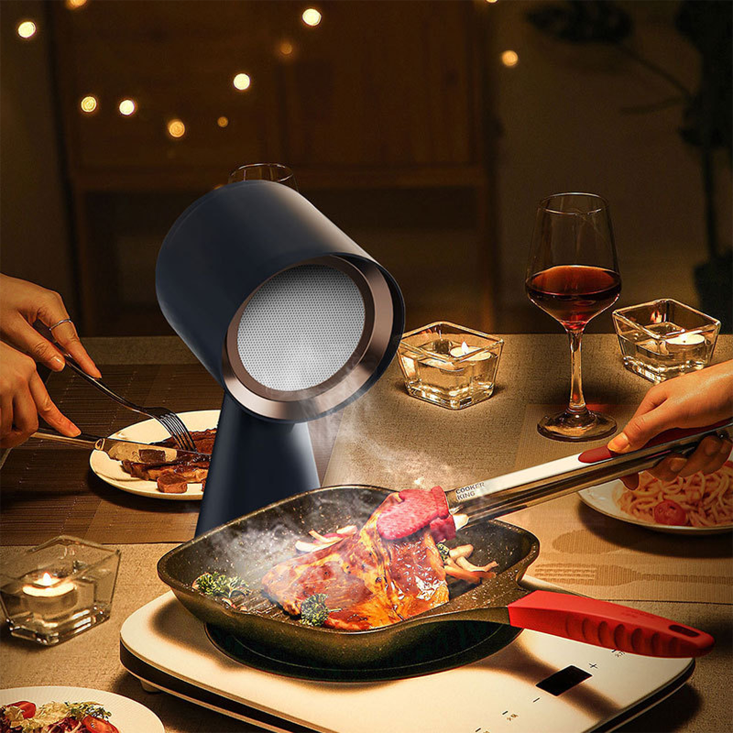 Mini Portable Range Hood - High Suction & Air Purification 4